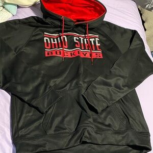 Marshalls Black and Red Men's Hoodie